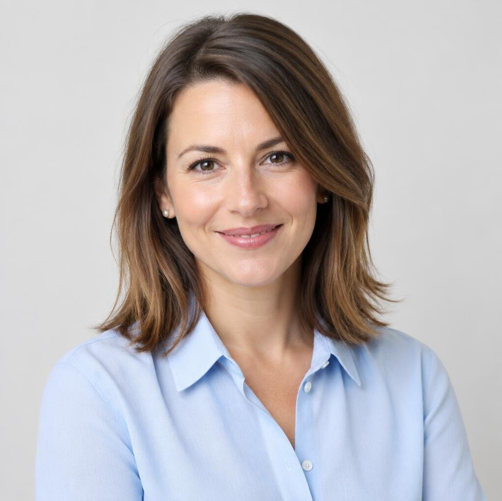 Portrait of a female television production mentor